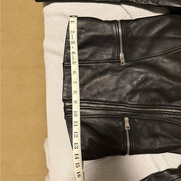 Lambskin Leather Jacket- Iris and Ink - Picture 15 of 16